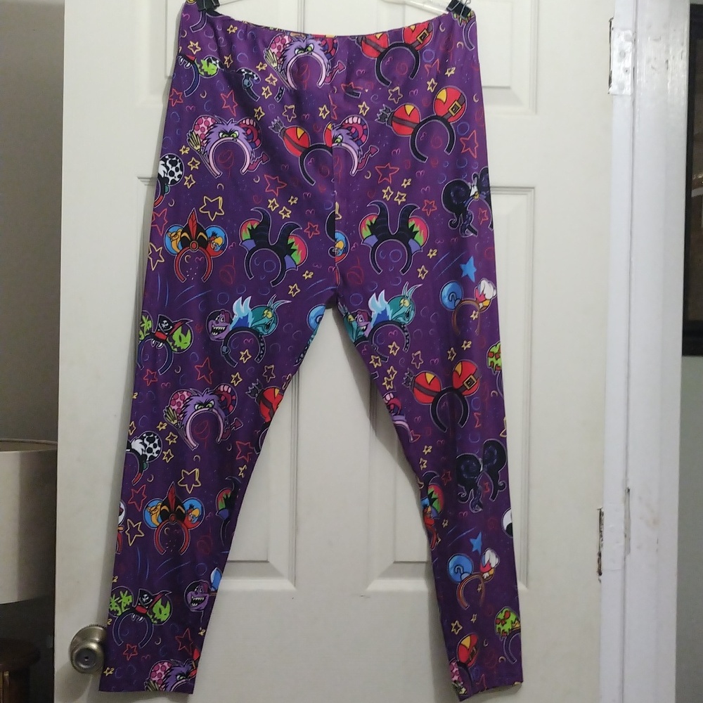 Charlie's Project Disney Inspired Villains Ears leggings size TC2 22-26